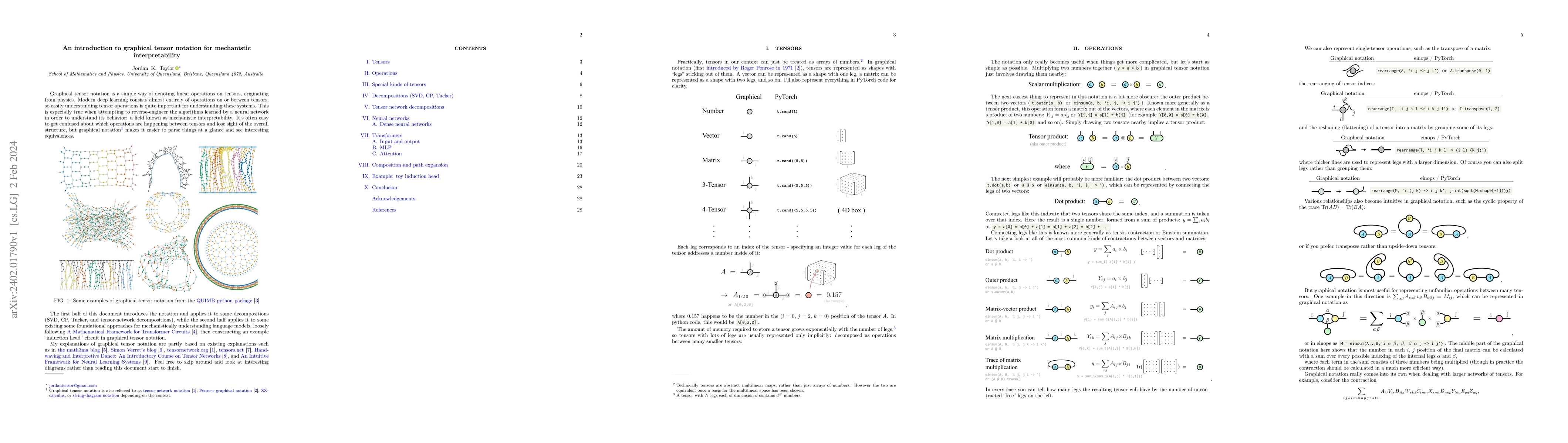 Thumbnail for An introduction to graphical tensor notation for mechanistic
  interpretability
