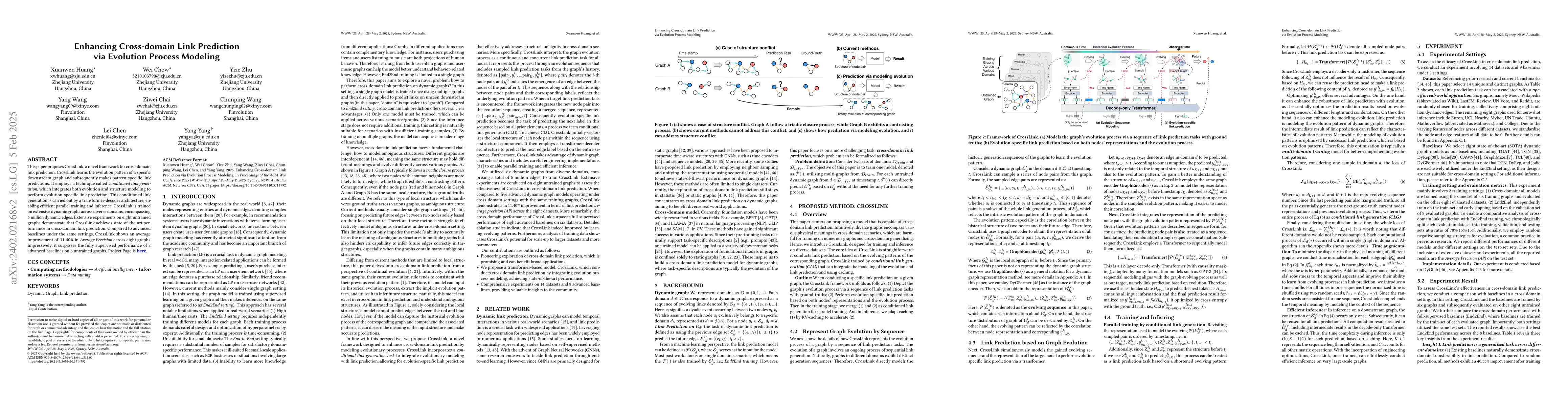 Thumbnail for One Graph Model for Cross-domain Dynamic Link Prediction