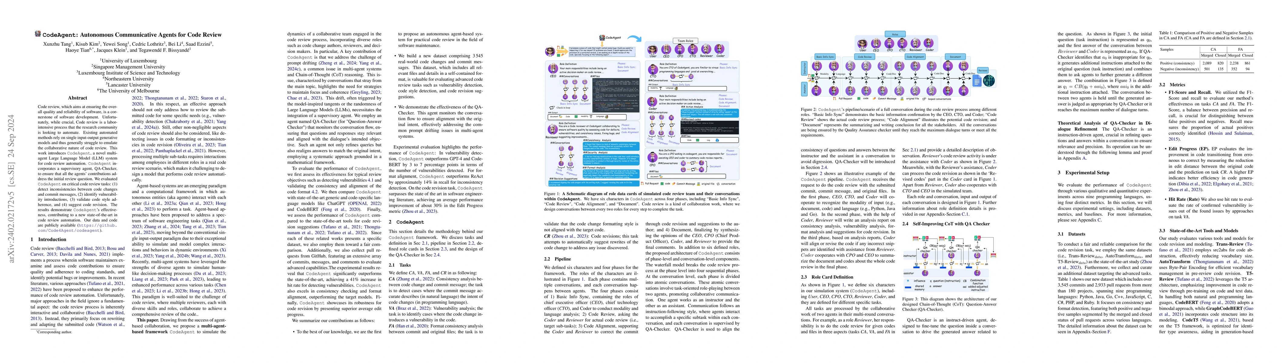 Thumbnail for CodeAgent: Collaborative Agents for Software Engineering