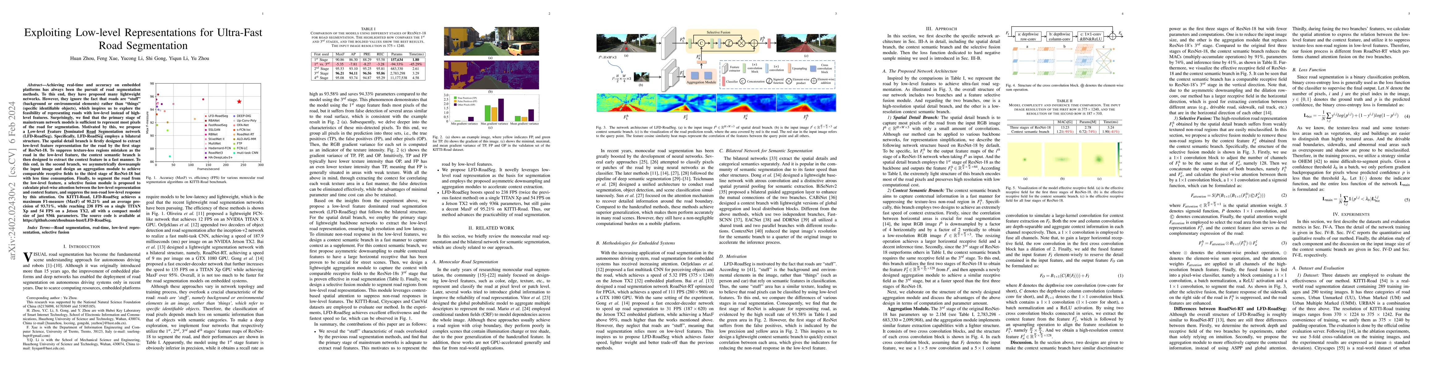Thumbnail for Exploiting Low-level Representations for Ultra-Fast Road Segmentation
