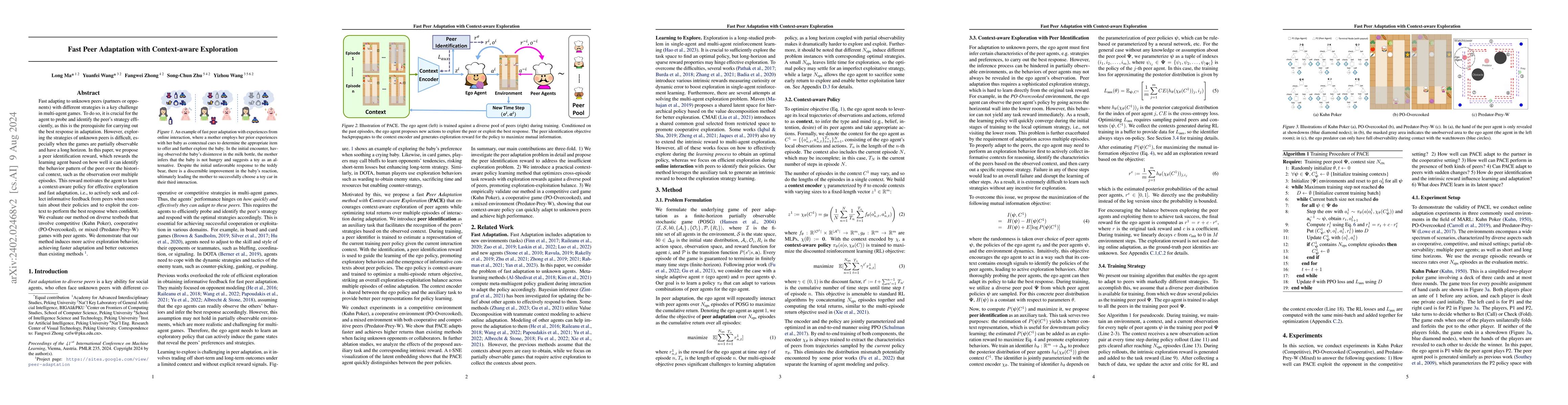 Thumbnail for Fast Peer Adaptation with Context-aware Exploration