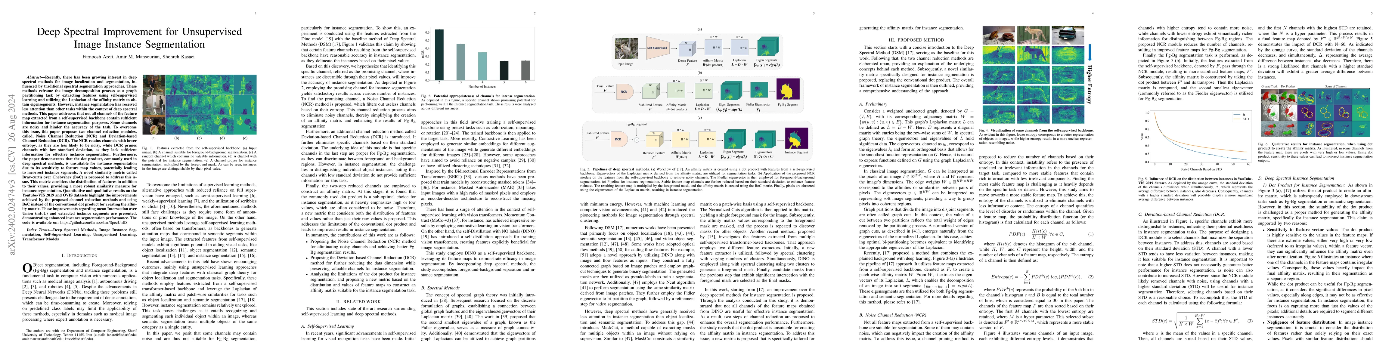 Thumbnail for Deep Spectral Improvement for Unsupervised Image Instance Segmentation