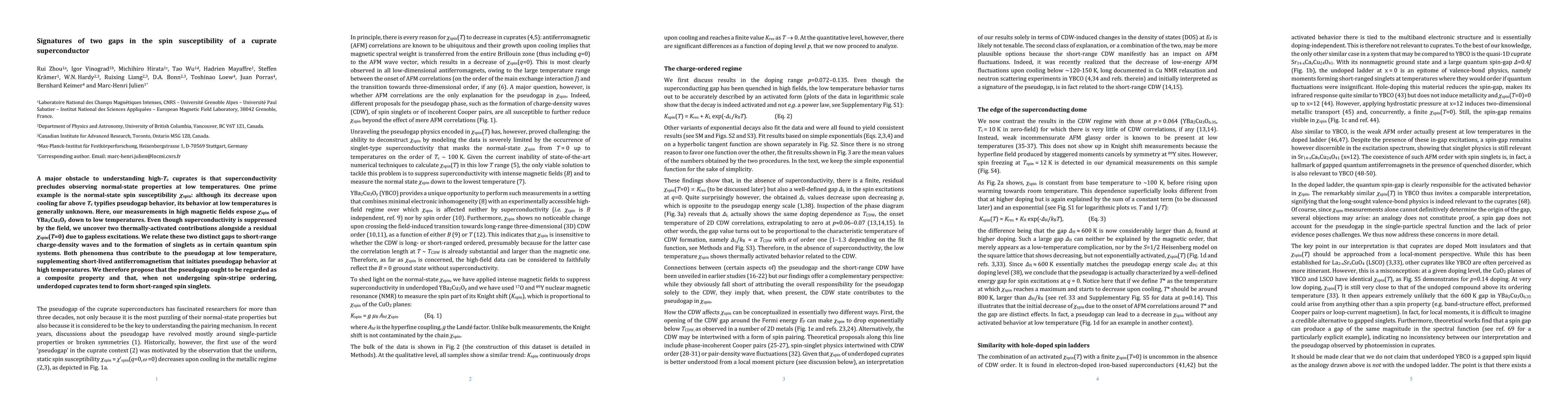 Thumbnail for Deconstructing the spin susceptibility of a cuprate superconductor