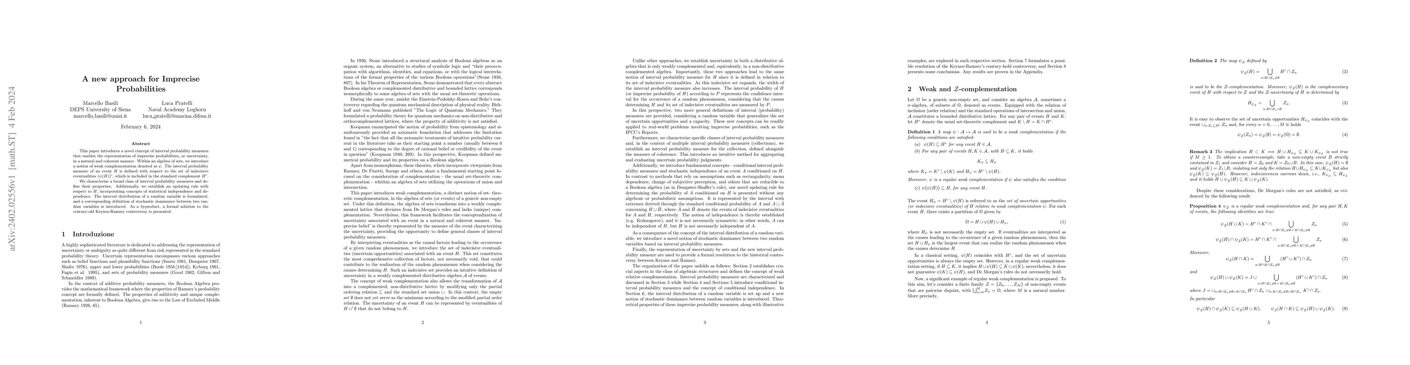 Thumbnail for A new approach for imprecise probabilities