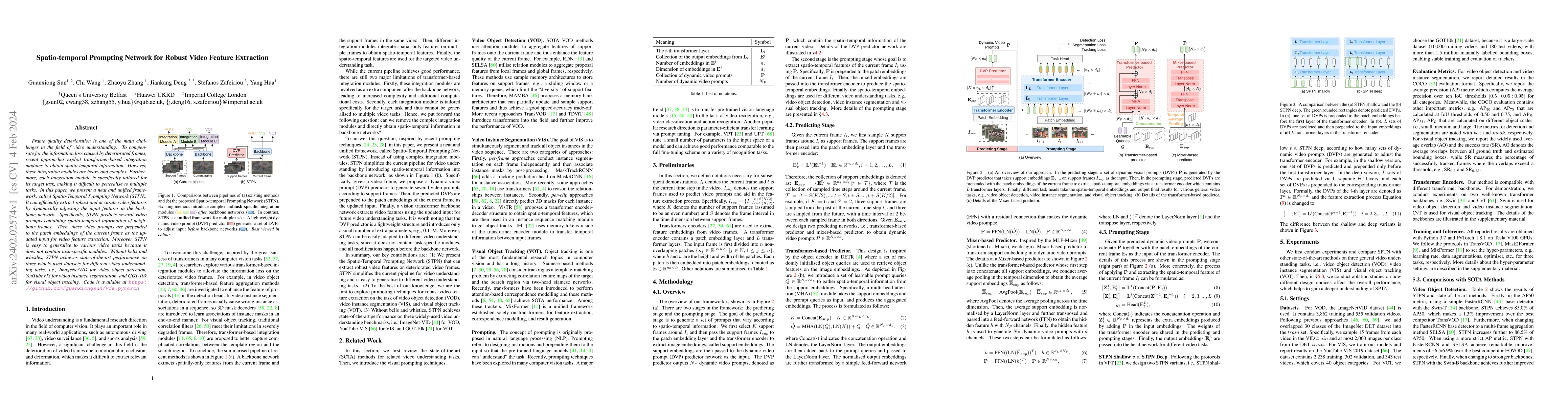 Thumbnail for Spatio-temporal Prompting Network for Robust Video Feature Extraction