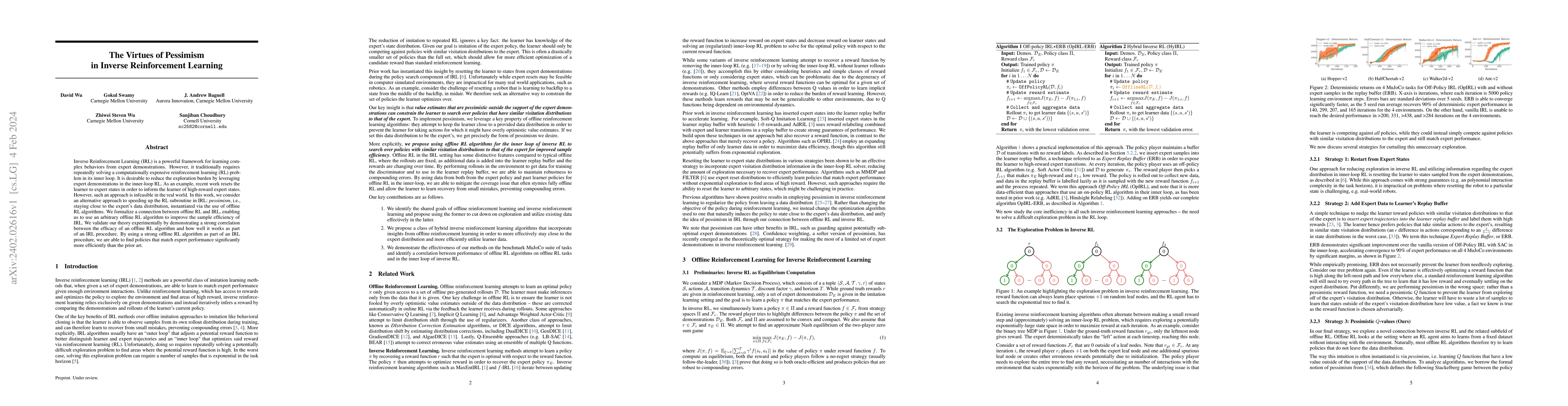 Thumbnail for The Virtues of Pessimism in Inverse Reinforcement Learning