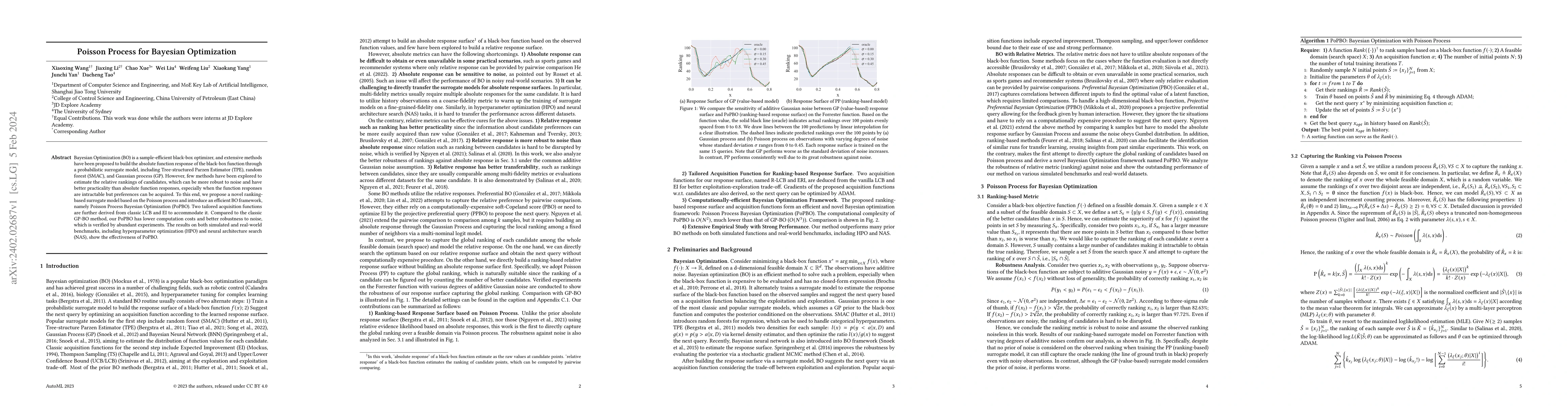 Thumbnail for Poisson Process for Bayesian Optimization