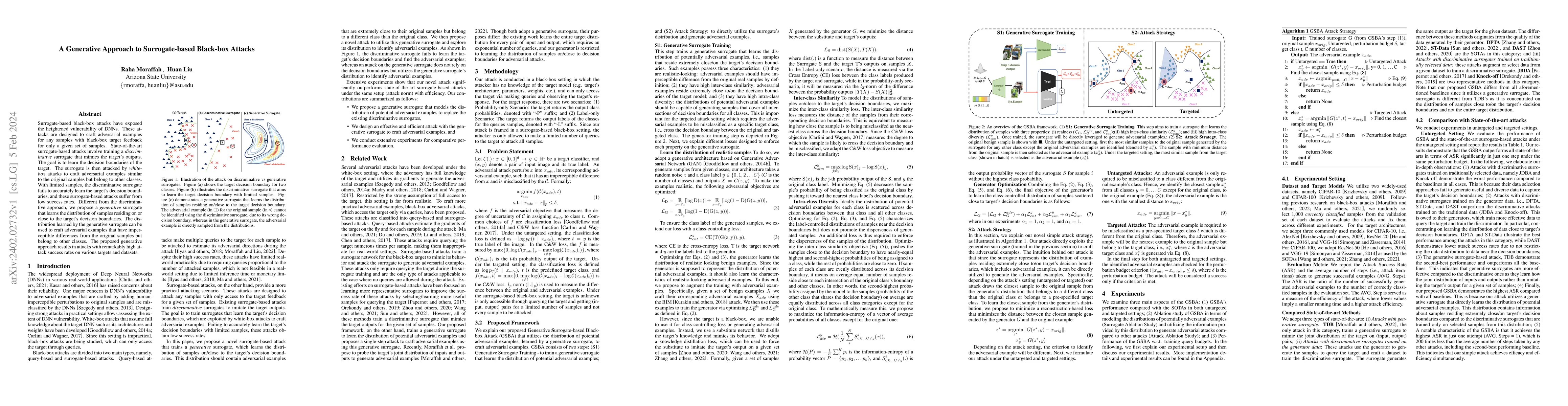 Thumbnail for A Generative Approach to Surrogate-based Black-box Attacks