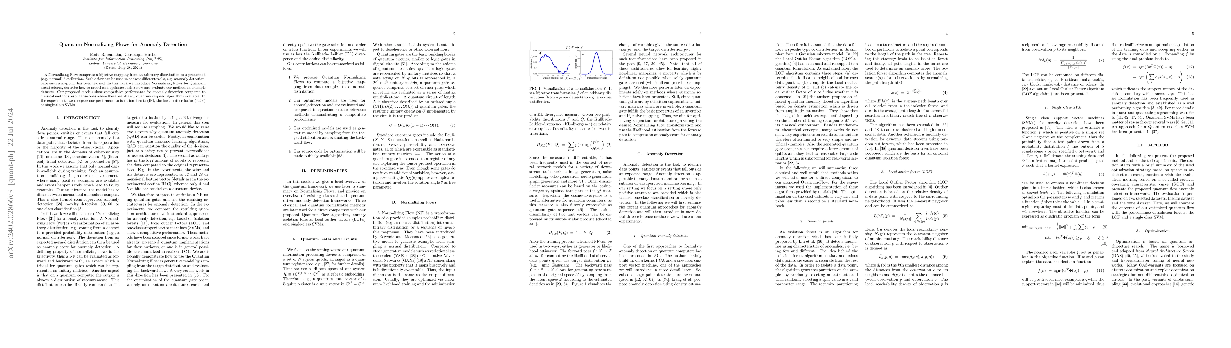 Thumbnail for Quantum Normalizing Flows for Anomaly Detection