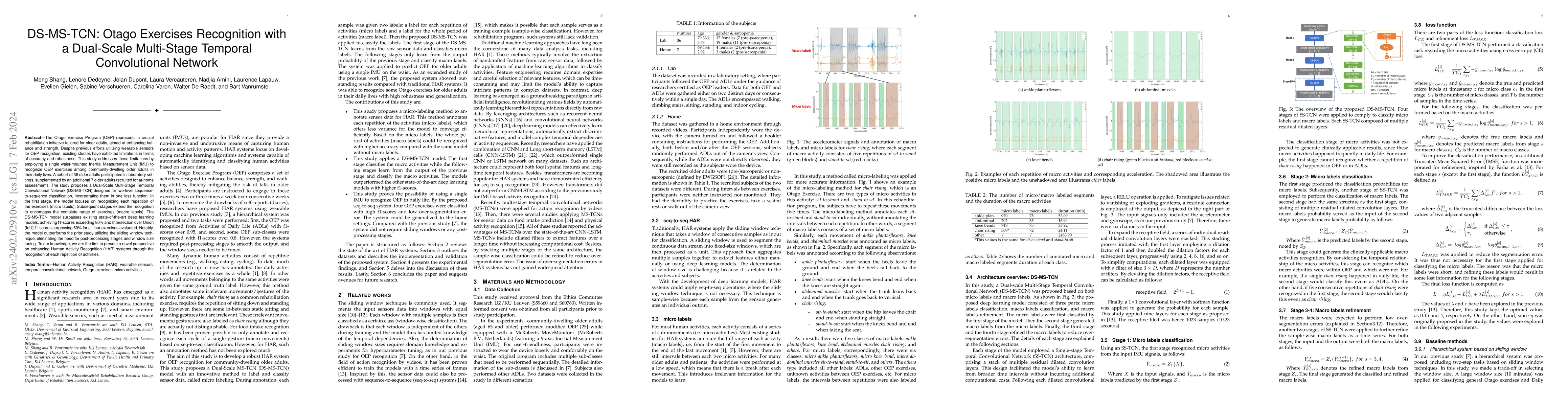 Thumbnail for DS-MS-TCN: Otago Exercises Recognition with a Dual-Scale Multi-Stage
  Temporal Convolutional Network