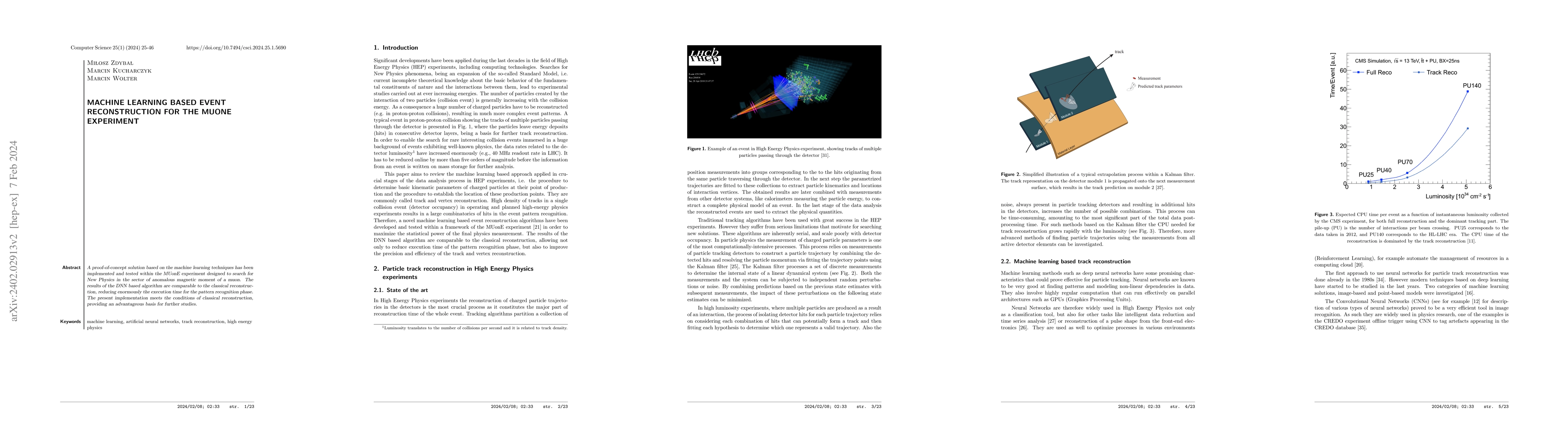 Thumbnail for Machine learning based event reconstruction for the MUonE experiment