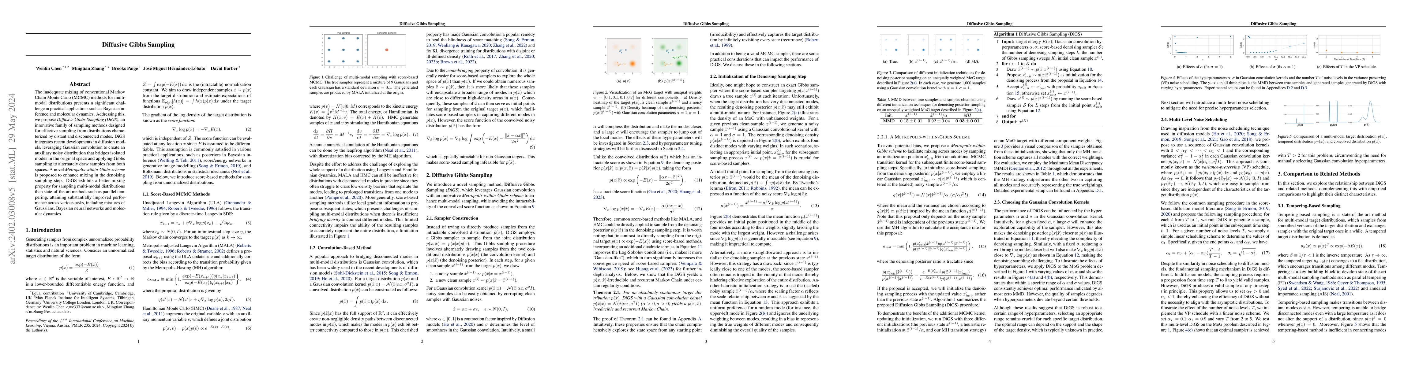Thumbnail for Diffusive Gibbs Sampling