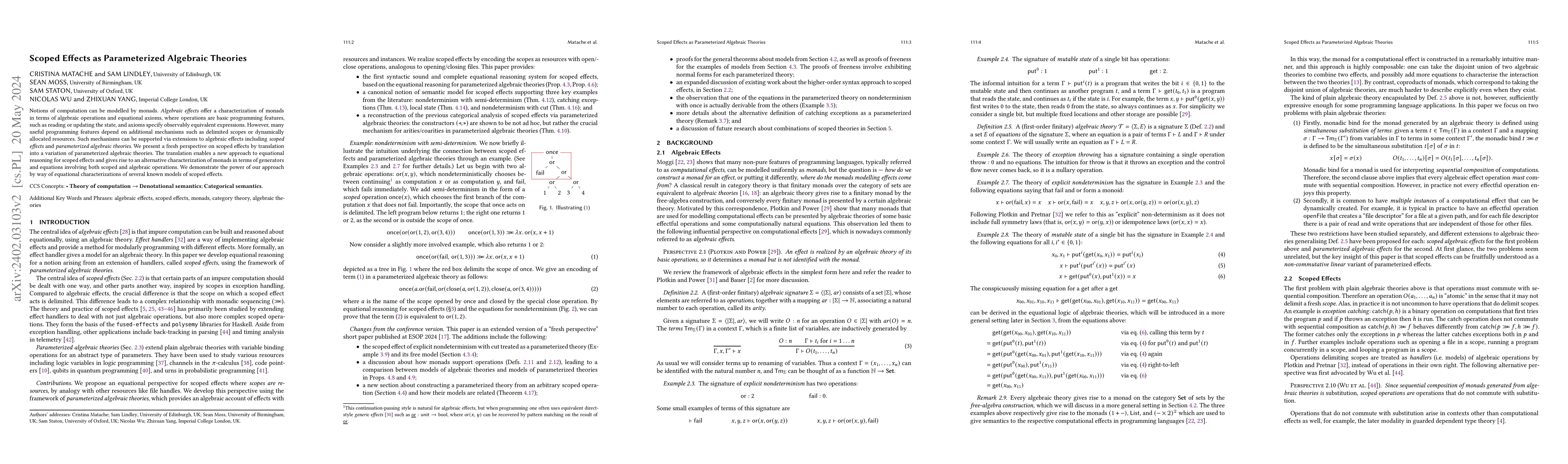 Thumbnail for Scoped Effects as Parameterized Algebraic Theories