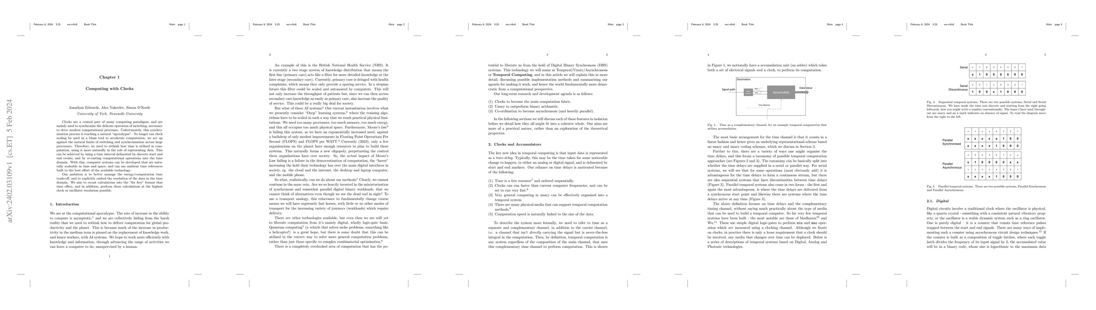 Thumbnail for Computing with Clocks