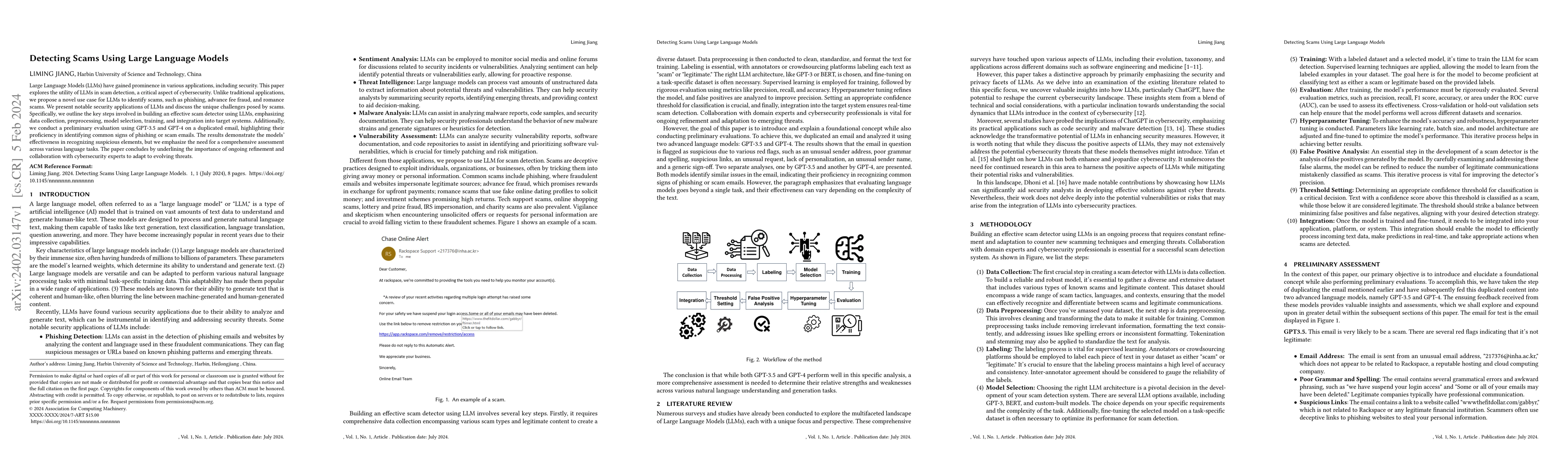 Thumbnail for Detecting Scams Using Large Language Models