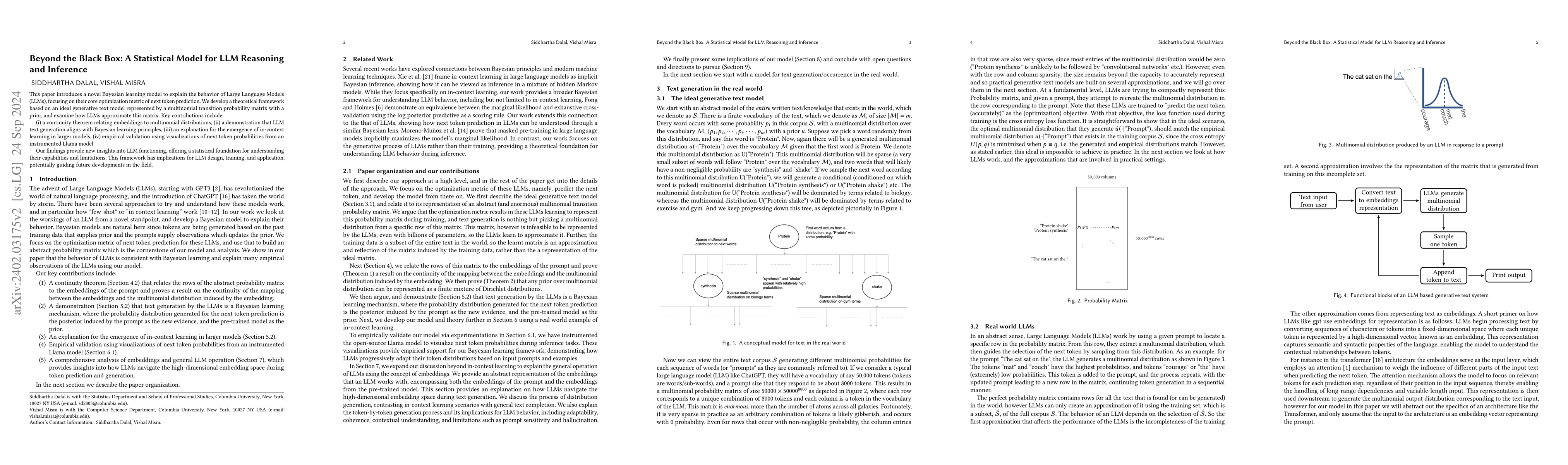 Thumbnail for The Matrix: A Bayesian learning model for LLMs