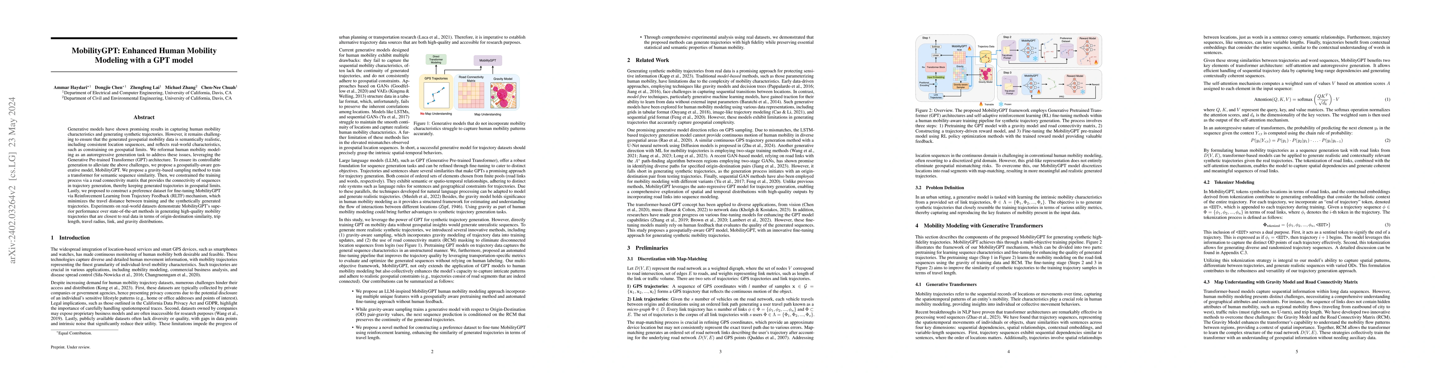 Thumbnail for MobilityGPT: Enhanced Human Mobility Modeling with a GPT model