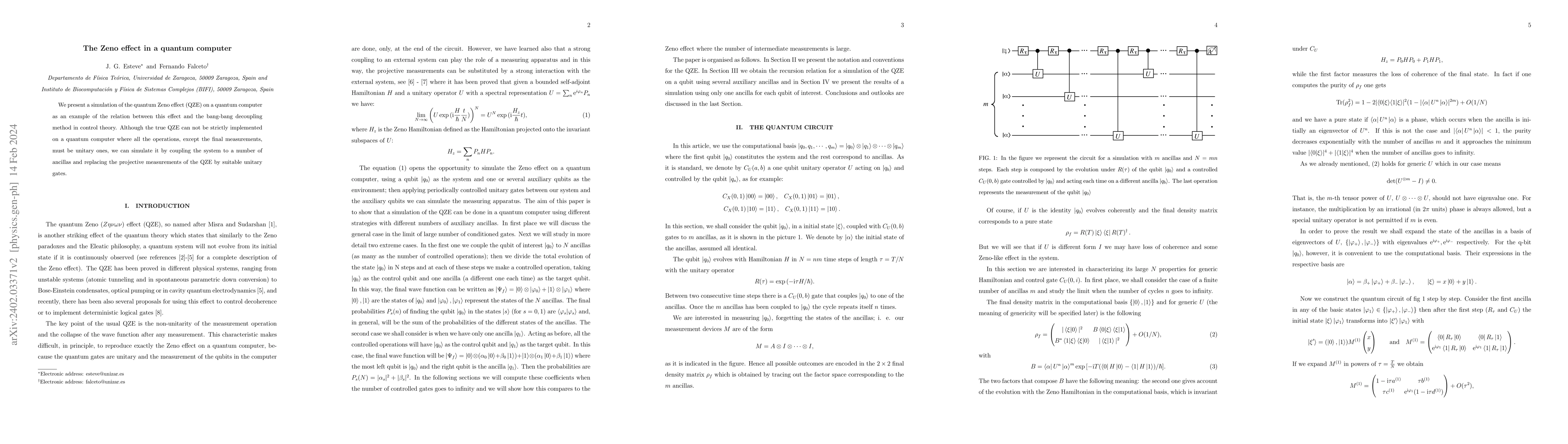 Thumbnail for The Zeno effect in a quantum computer