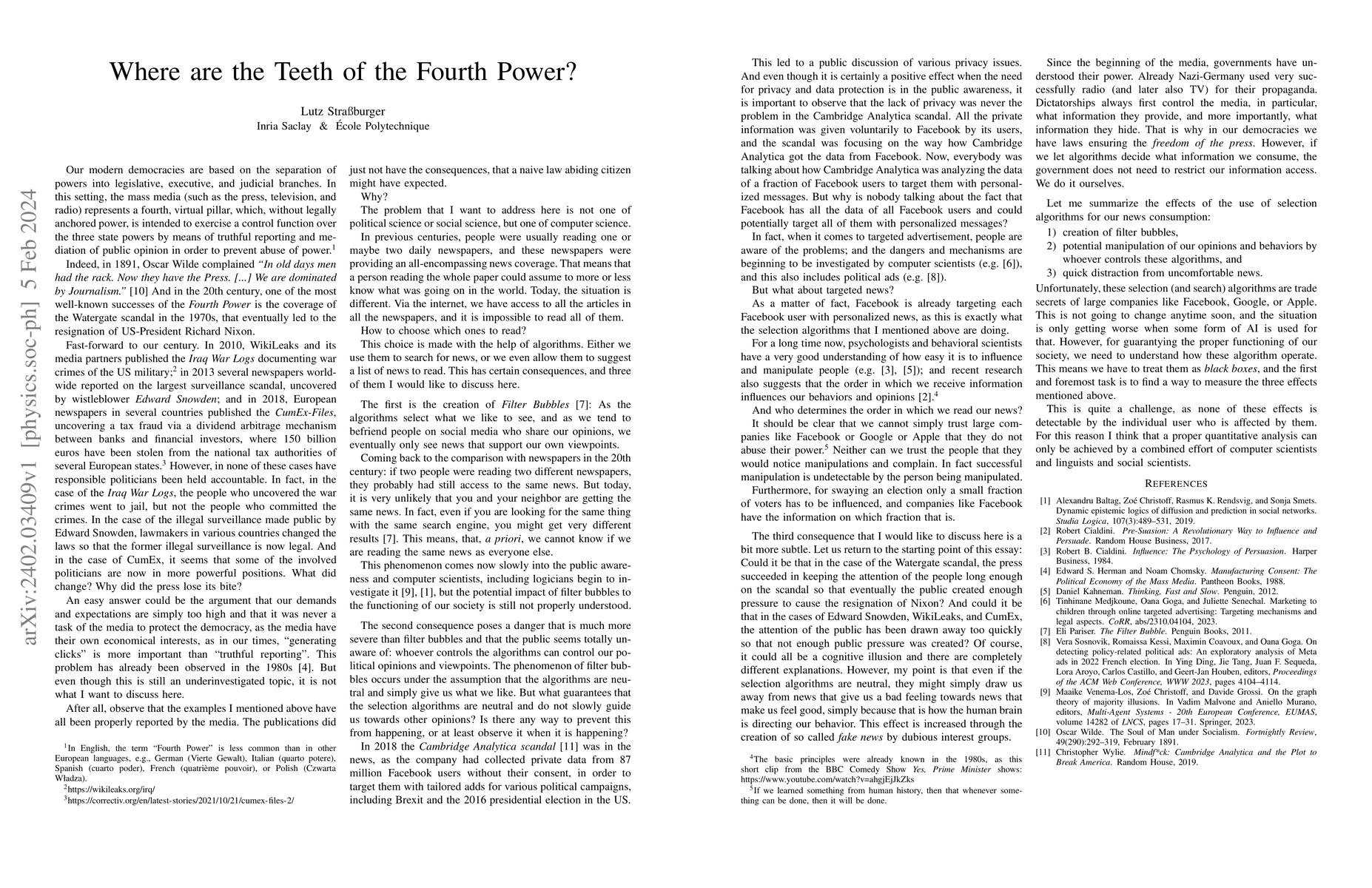 Thumbnail for Where are the Teeth of the Fourth Power?