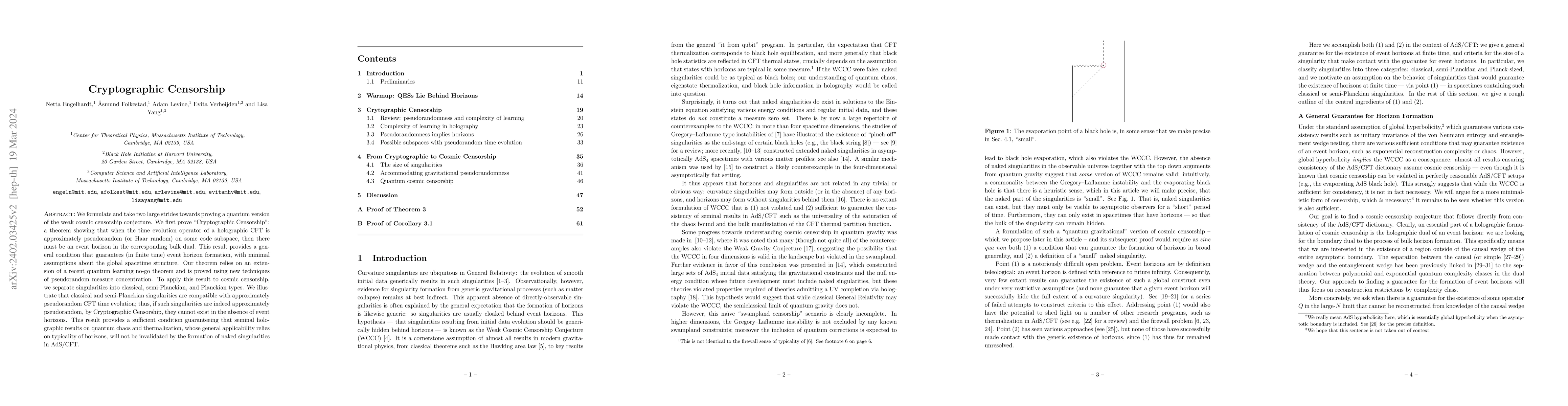 Thumbnail for Cryptographic Censorship