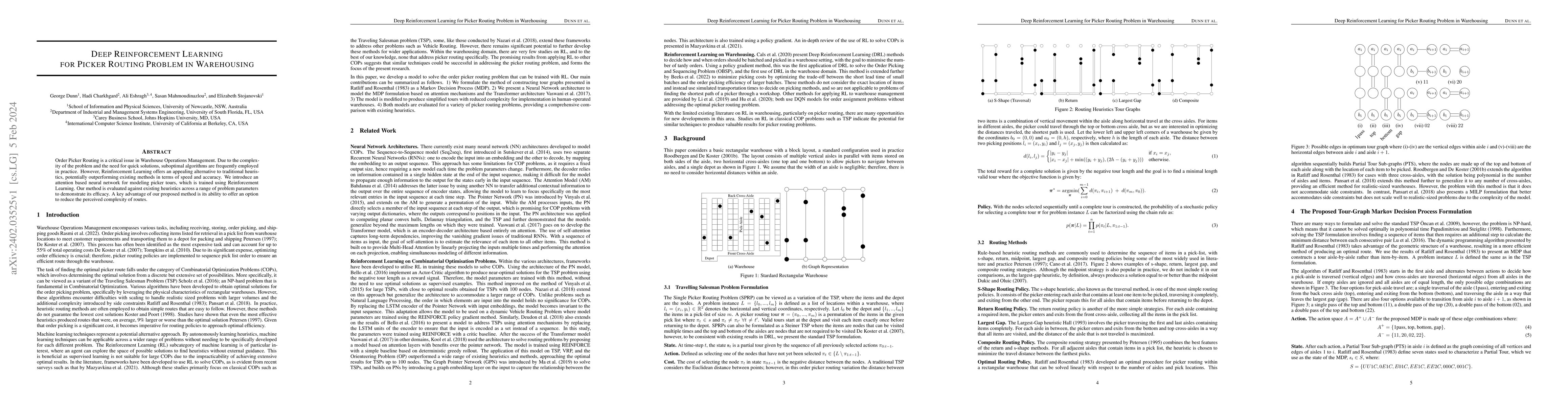 Thumbnail for Deep Reinforcement Learning for Picker Routing Problem in Warehousing