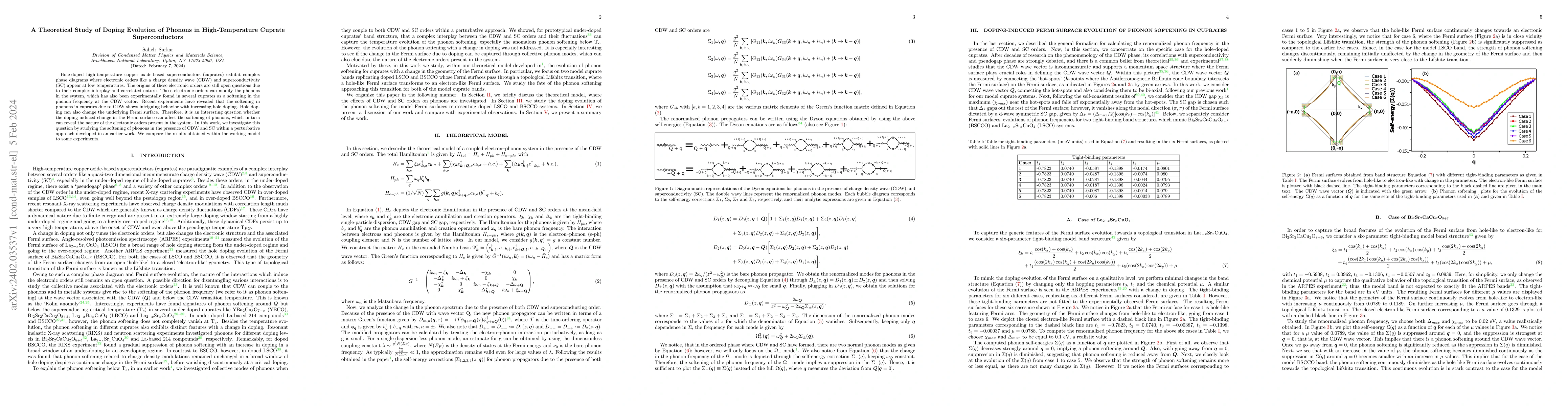 Thumbnail for A Theoretical Study of Doping Evolution of Phonons in High-Temperature
  Cuprate Superconductors
