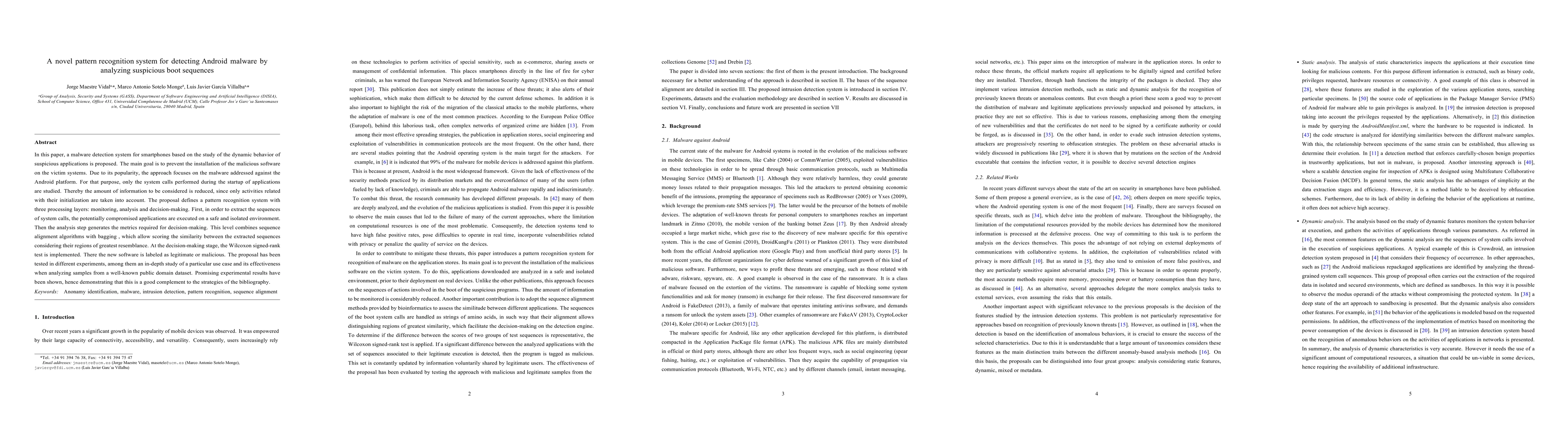 Thumbnail for A novel pattern recognition system for detecting Android malware by
  analyzing suspicious boot sequences