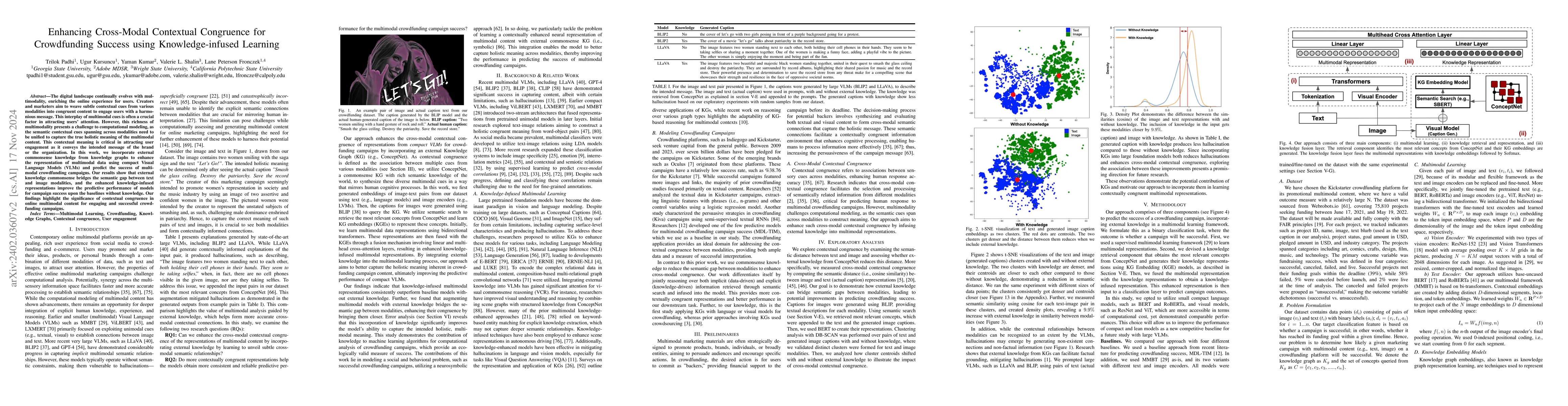 Thumbnail for Improving Contextual Congruence Across Modalities for Effective
  Multimodal Marketing using Knowledge-infused Learning