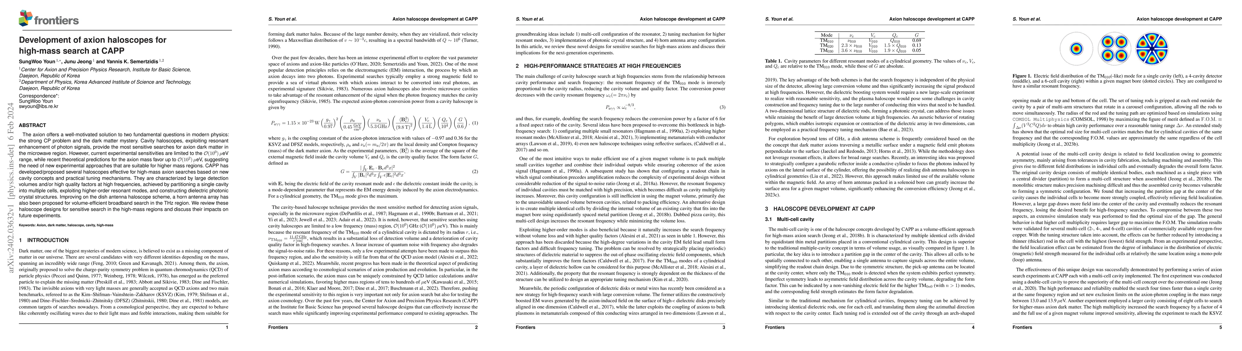 Thumbnail for Development of axion haloscopes for high-mass search at CAPP