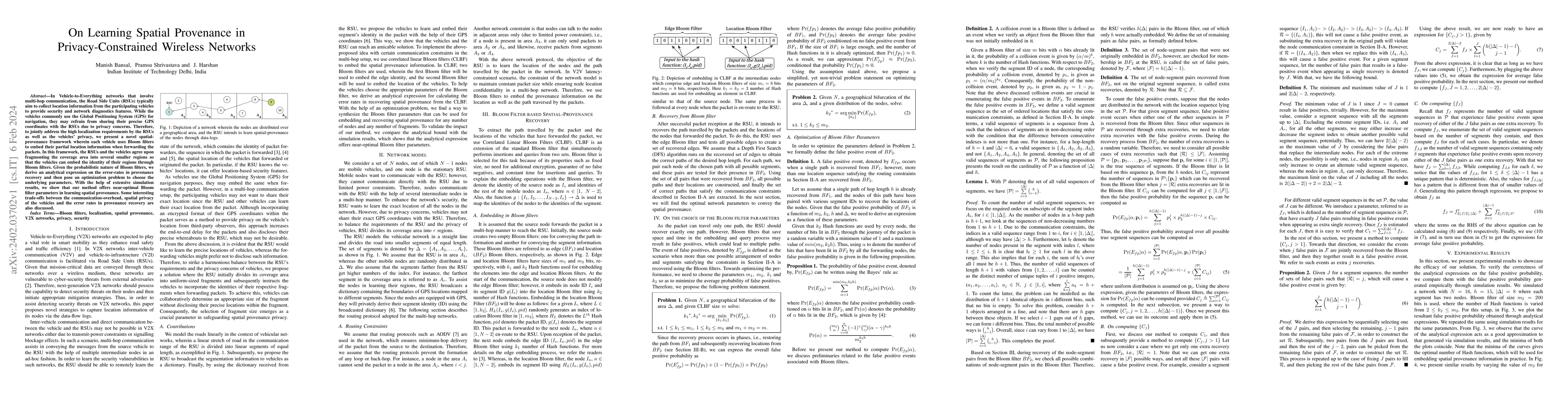 Thumbnail for On Learning Spatial Provenance in Privacy-Constrained Wireless Networks