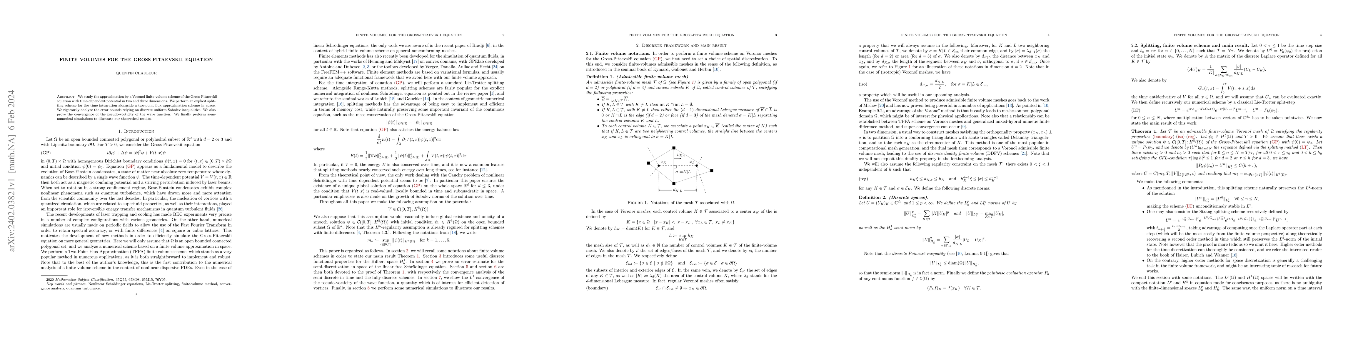 Thumbnail for Finite volumes for the Gross-Pitaevskii equation