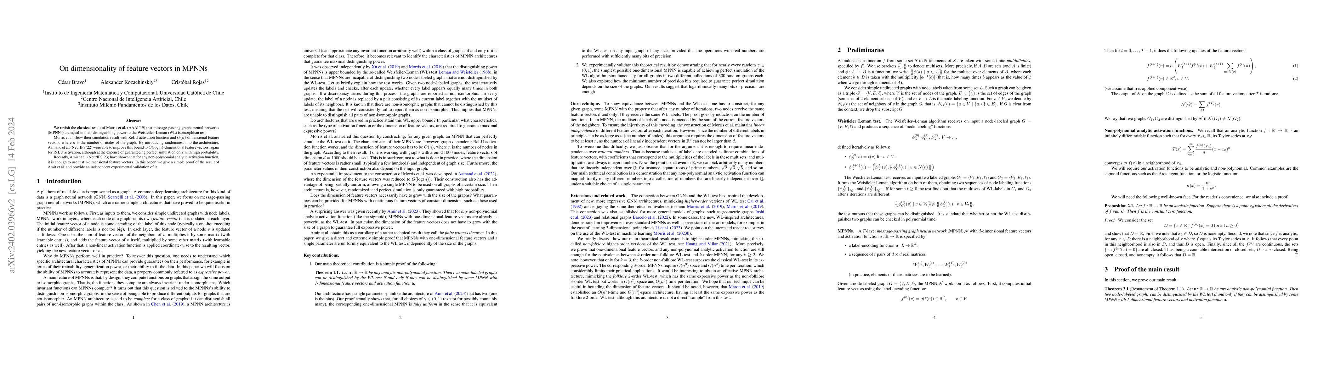 Thumbnail for On dimensionality of feature vectors in MPNNs