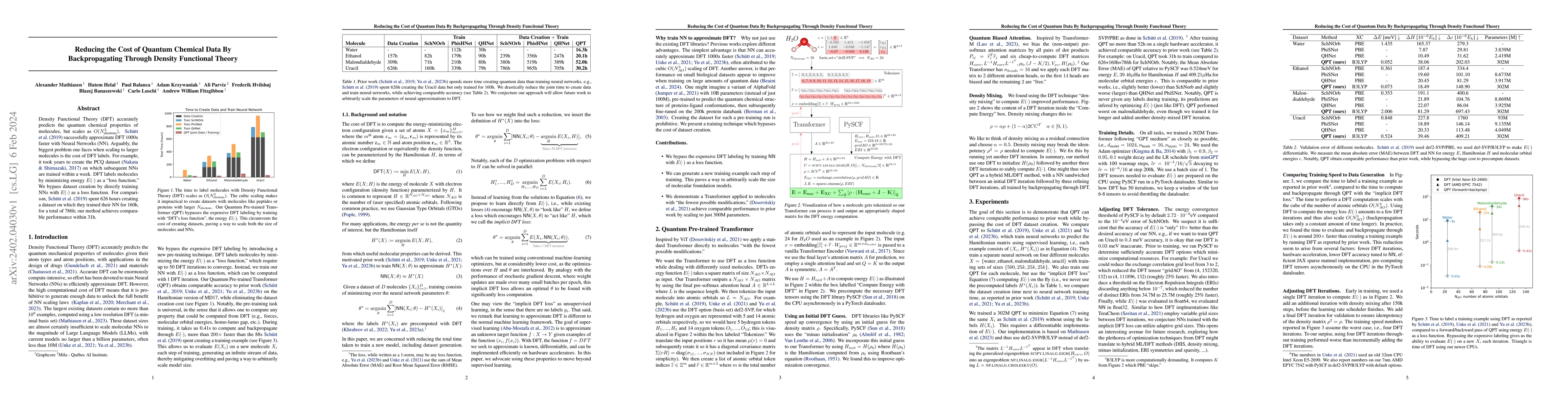 Thumbnail for Reducing the Cost of Quantum Chemical Data By Backpropagating Through
  Density Functional Theory