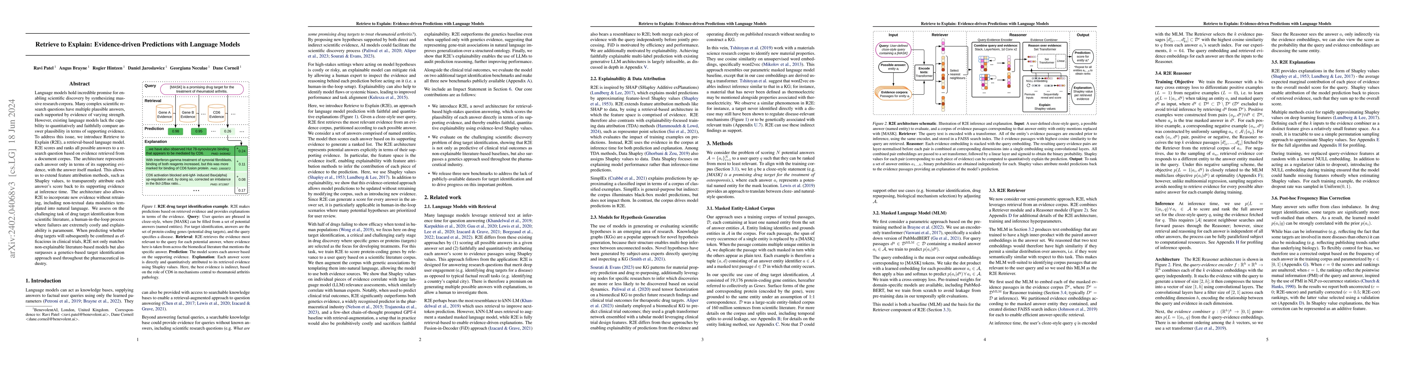 Thumbnail for Retrieve to Explain: Evidence-driven Predictions with Language Models
