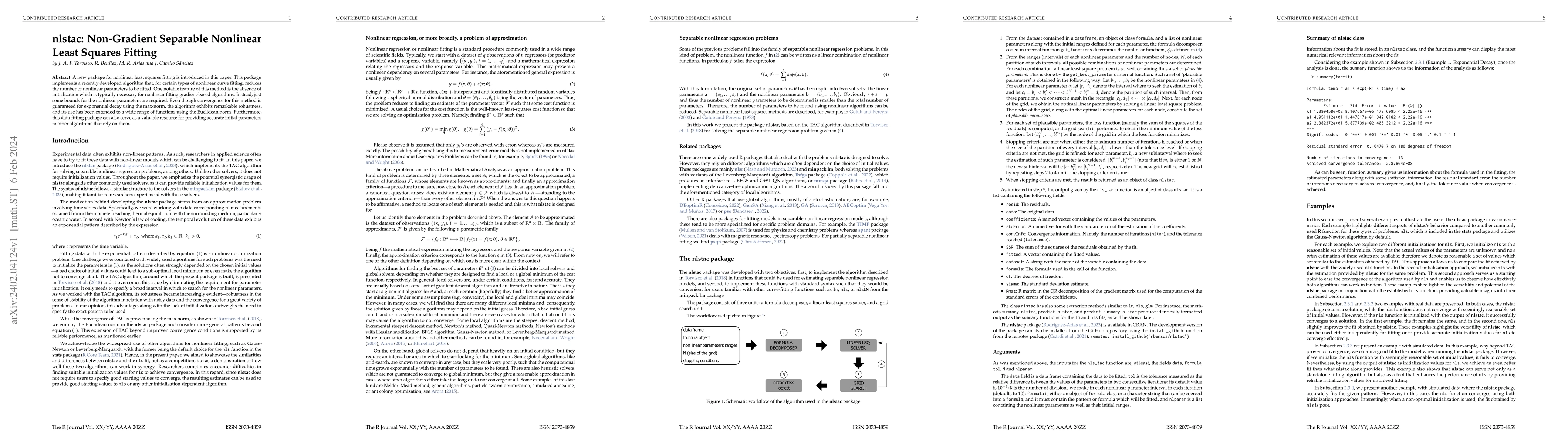 Thumbnail for nlstac: Non-Gradient Separable Nonlinear Least Squares Fitting