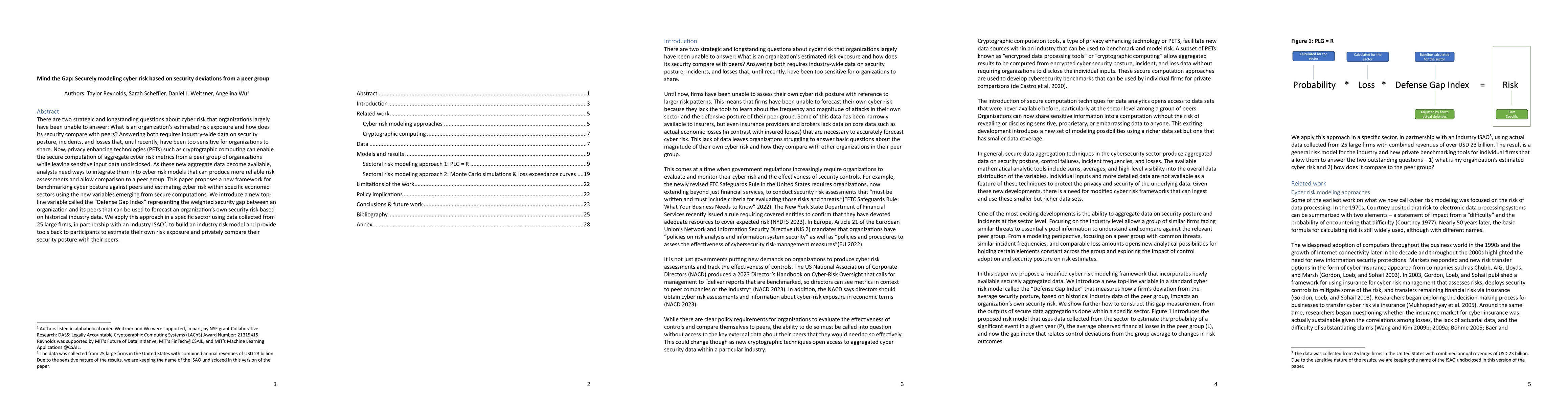 Thumbnail for Mind the Gap: Securely modeling cyber risk based on security deviations
  from a peer group