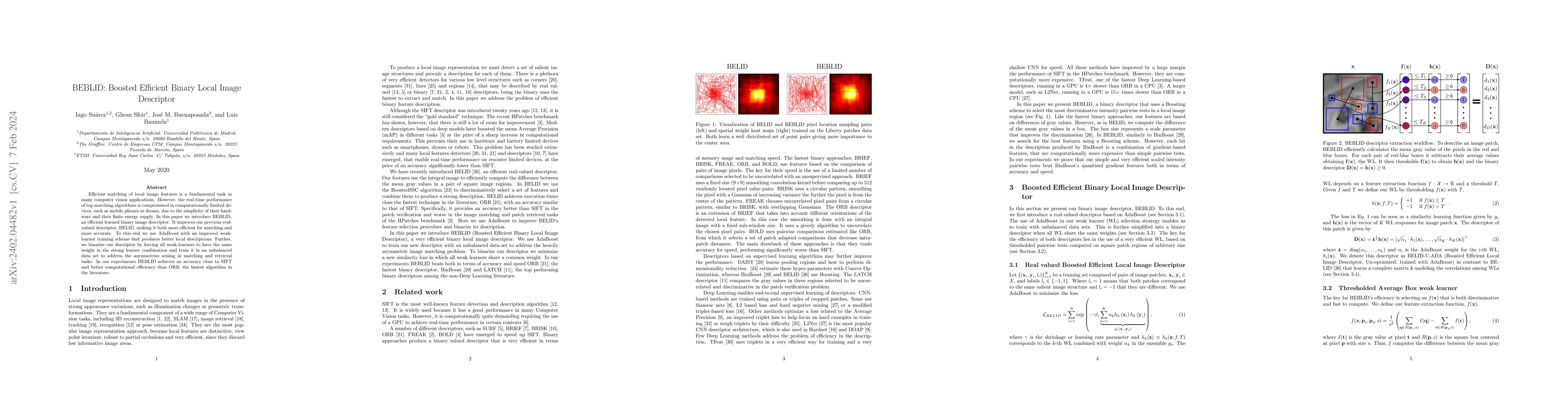 Thumbnail for BEBLID: Boosted efficient binary local image descriptor