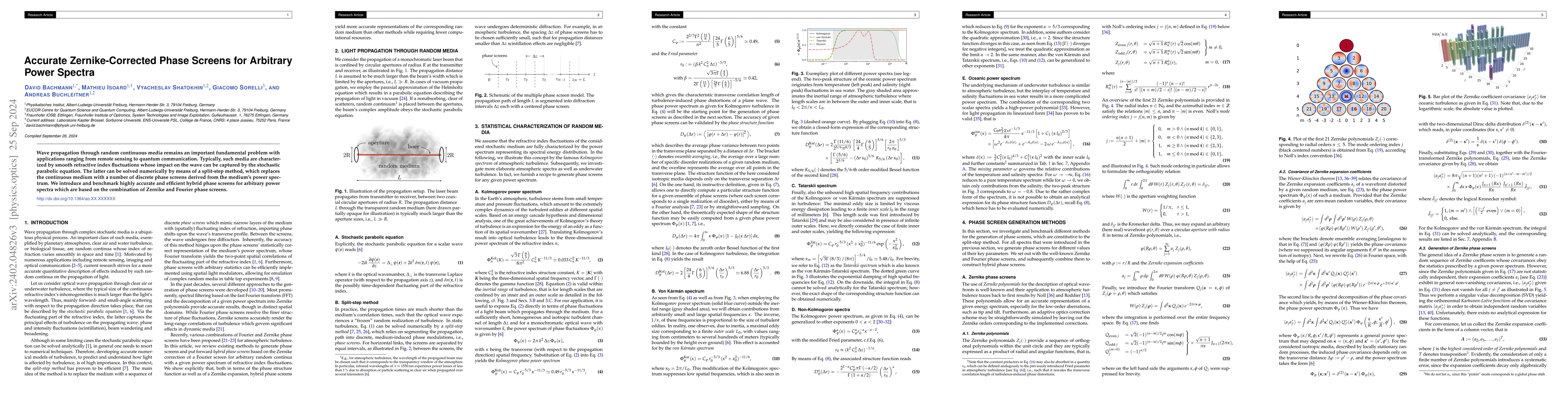 Thumbnail for Accurate Zernike-Corrected Phase Screens for Arbitrary Power Spectra