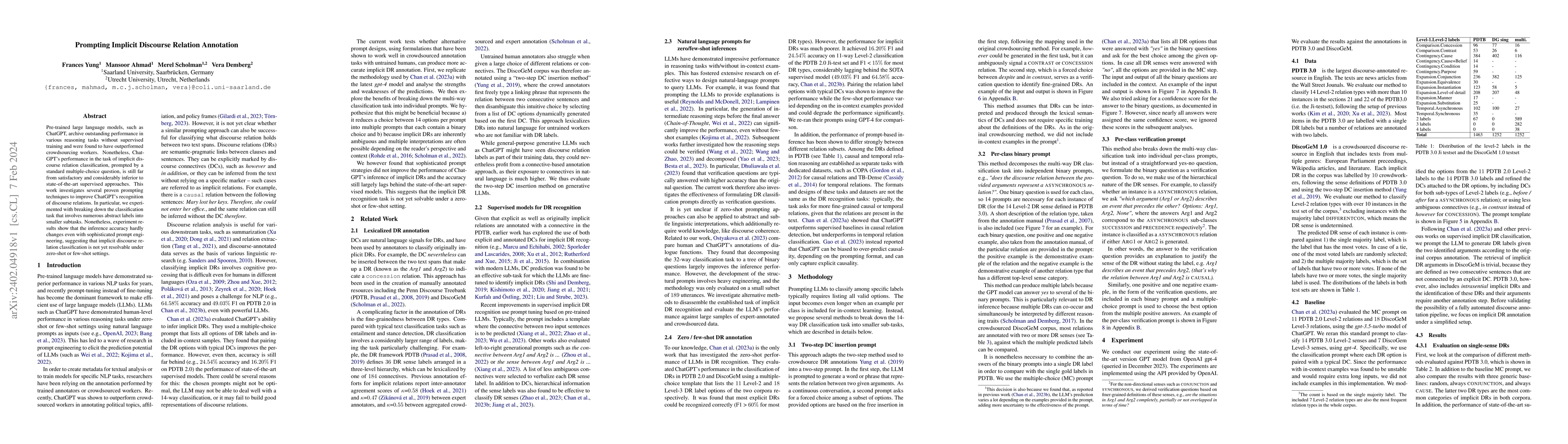 Thumbnail for Prompting Implicit Discourse Relation Annotation