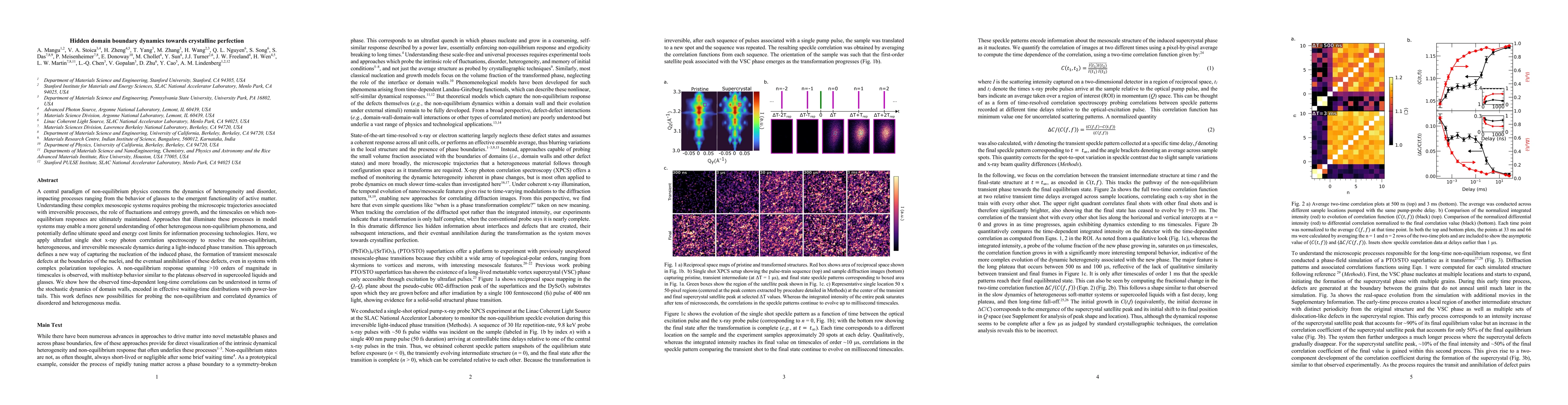 Thumbnail for Hidden domain boundary dynamics towards crystalline perfection
