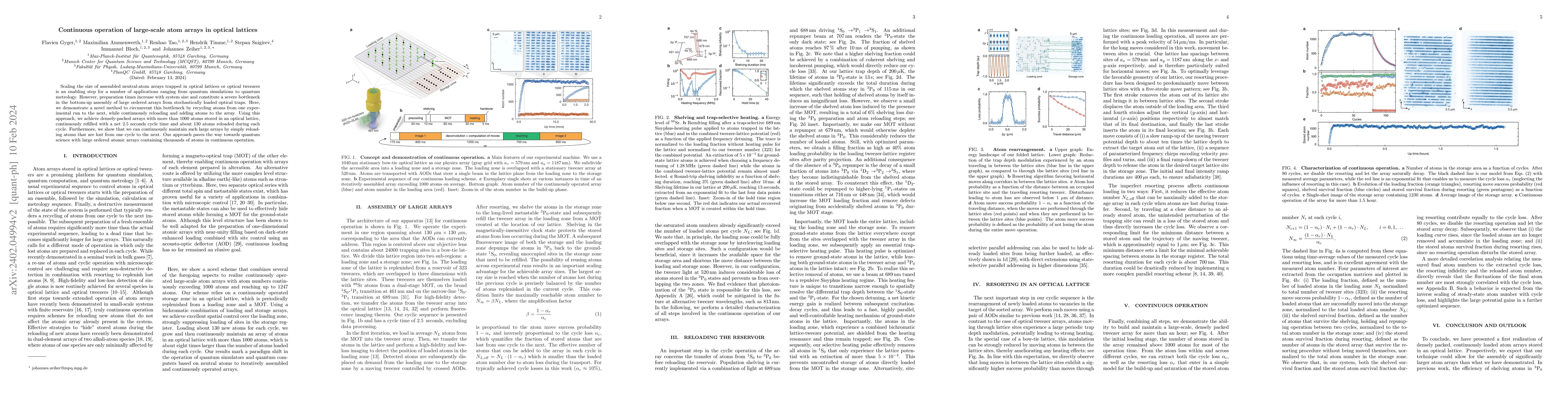 Thumbnail for Continuous operation of large-scale atom arrays in optical lattices