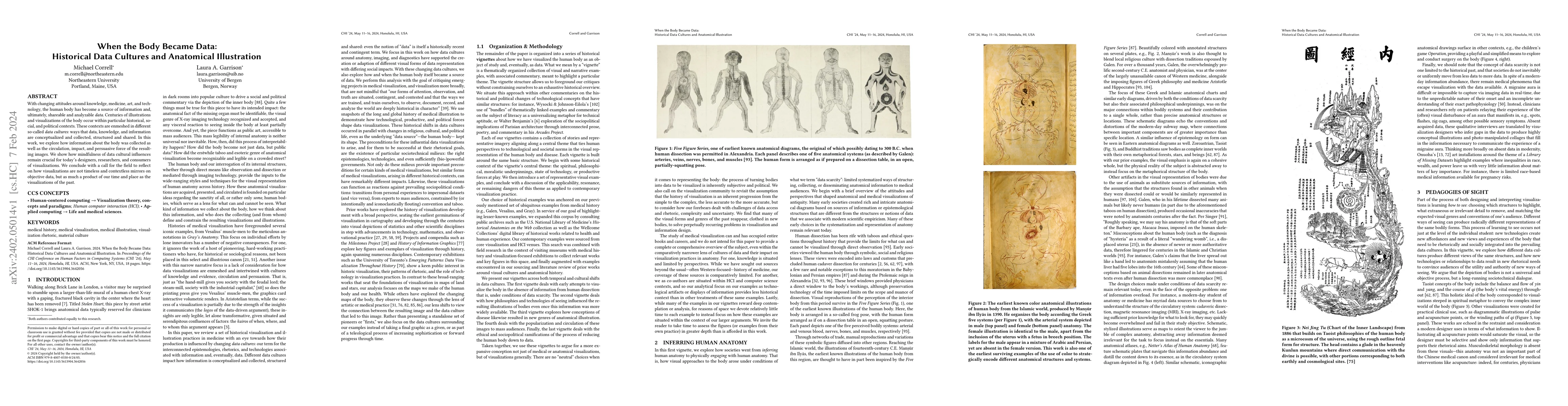 Thumbnail for When the Body Became Data: Historical Data Cultures and Anatomical
  Illustration