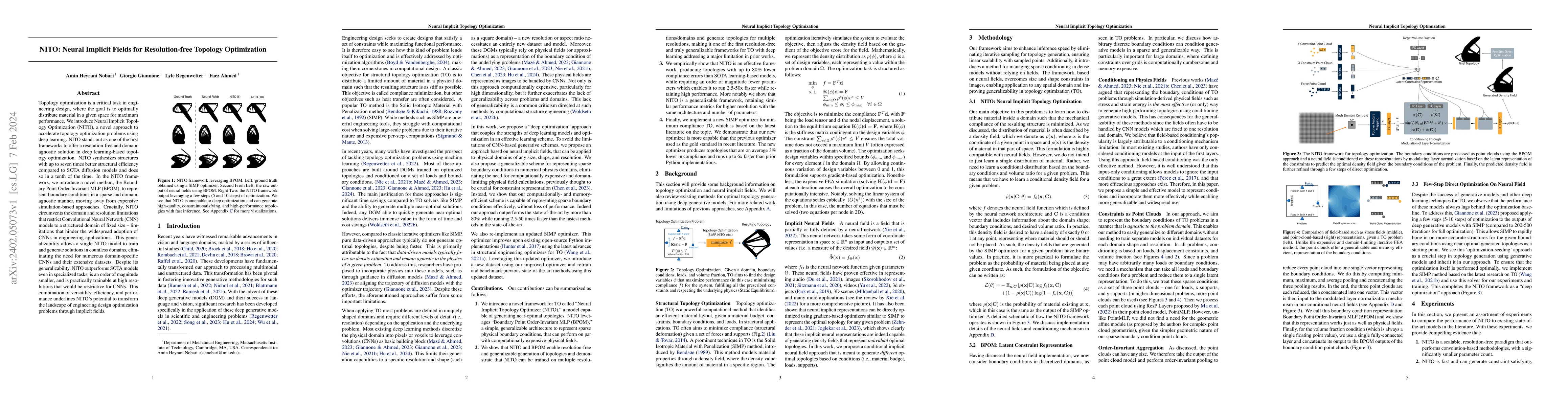 Thumbnail for NITO: Neural Implicit Fields for Resolution-free Topology Optimization