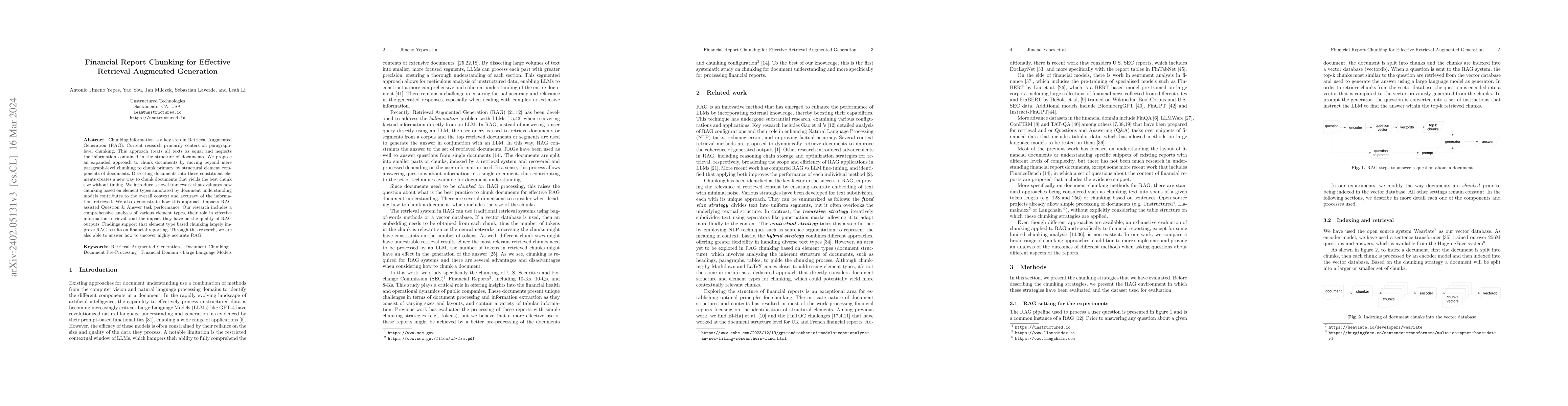 Thumbnail for Financial Report Chunking for Effective Retrieval Augmented Generation