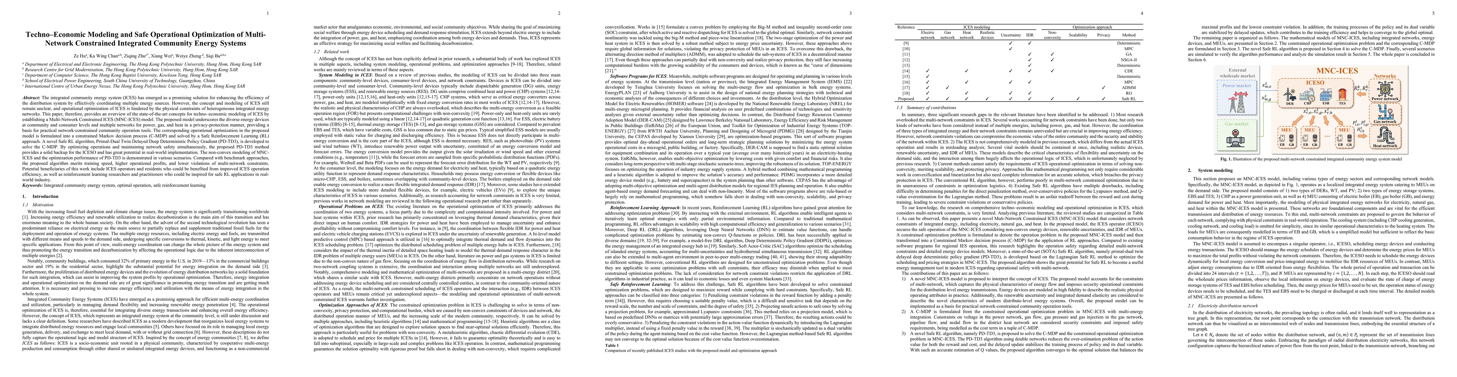 Thumbnail for Multi-Network Constrained Operational Optimization in Community
  Integrated Energy Systems: A Safe Reinforcement Learning Approach
