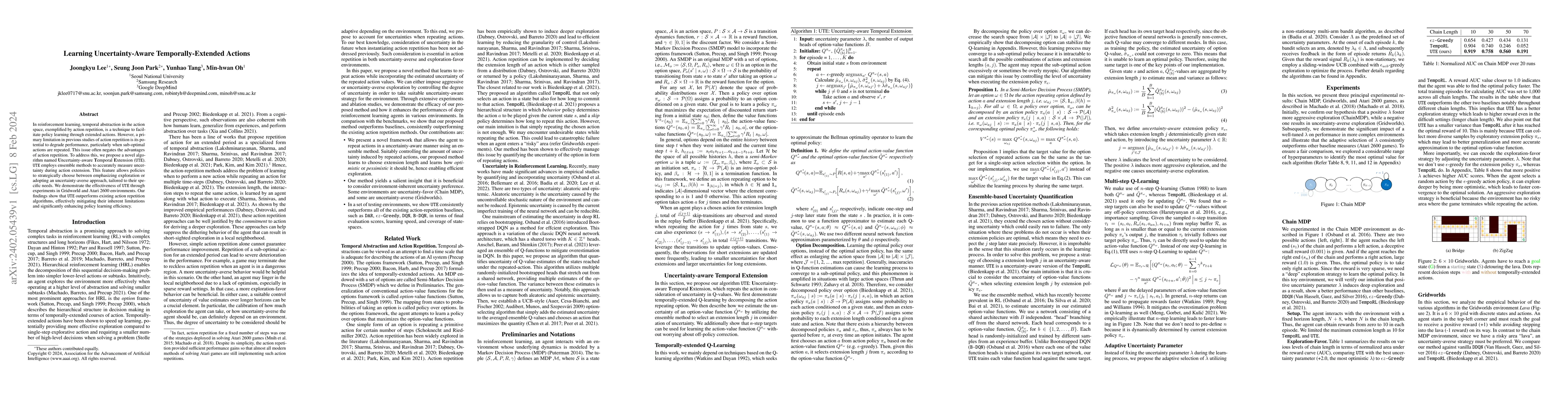Thumbnail for Learning Uncertainty-Aware Temporally-Extended Actions