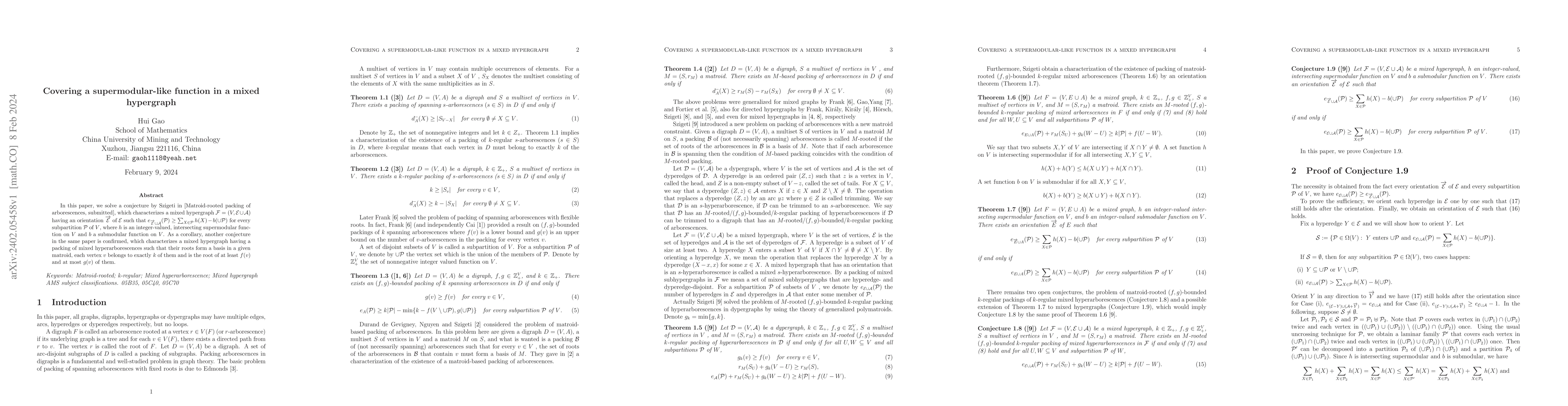 Thumbnail for Covering a supermodular-like function in a mixed hypergraph