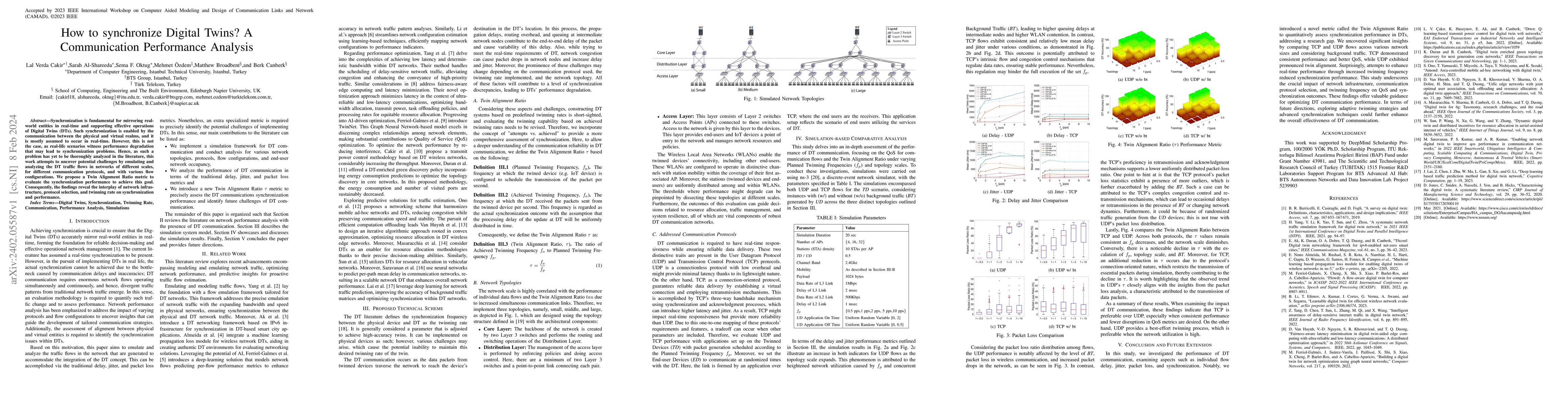 Thumbnail for How to synchronize Digital Twins? A Communication Performance Analysis
