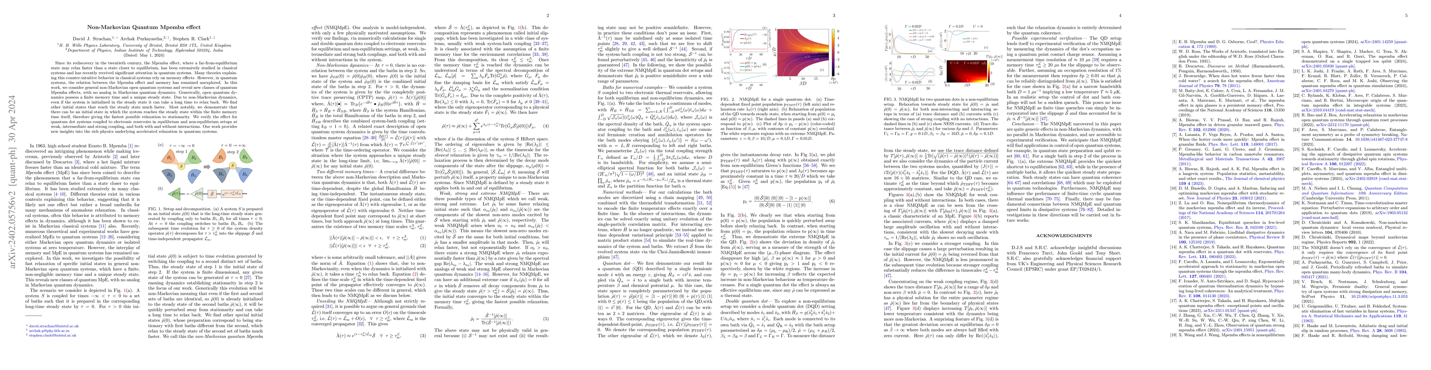 Thumbnail for Non-Markovian Quantum Mpemba effect