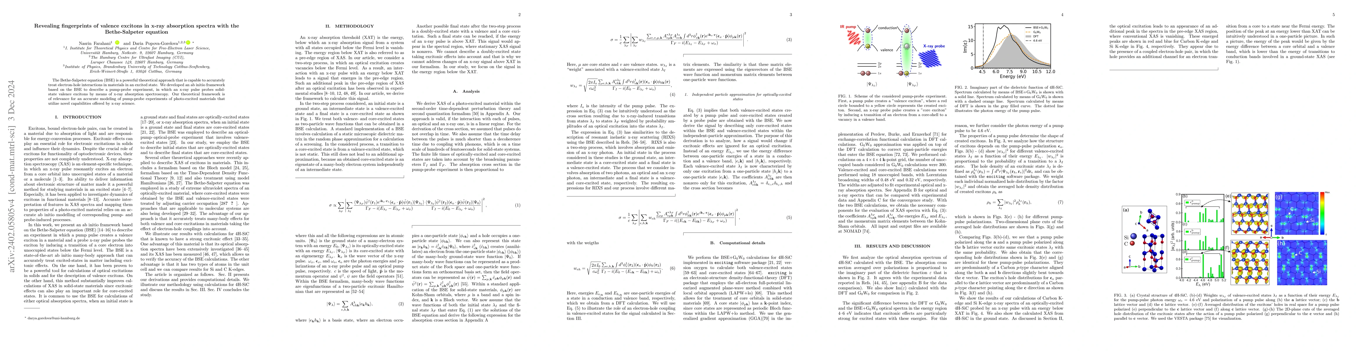 Thumbnail for Revealing fingerprints of valence excitons in x-ray absorption spectra
  with the Bethe-Salpeter equation